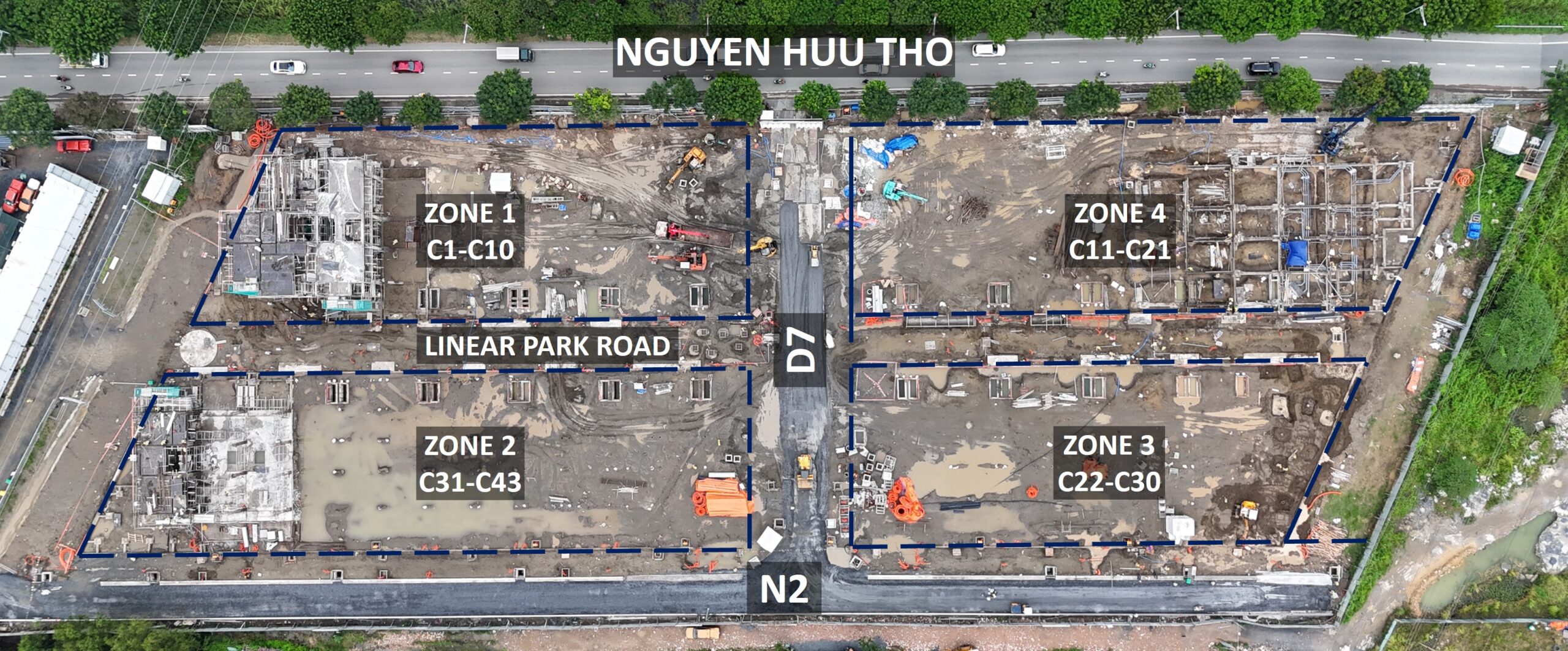 Slider Overall construction view