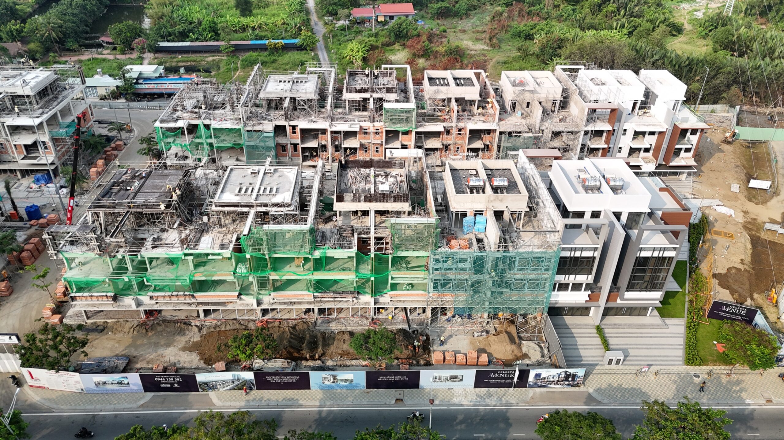 Slider Units C.01 to C.10 and C.31 to C.43 from Nguyen Huu Tho street view.