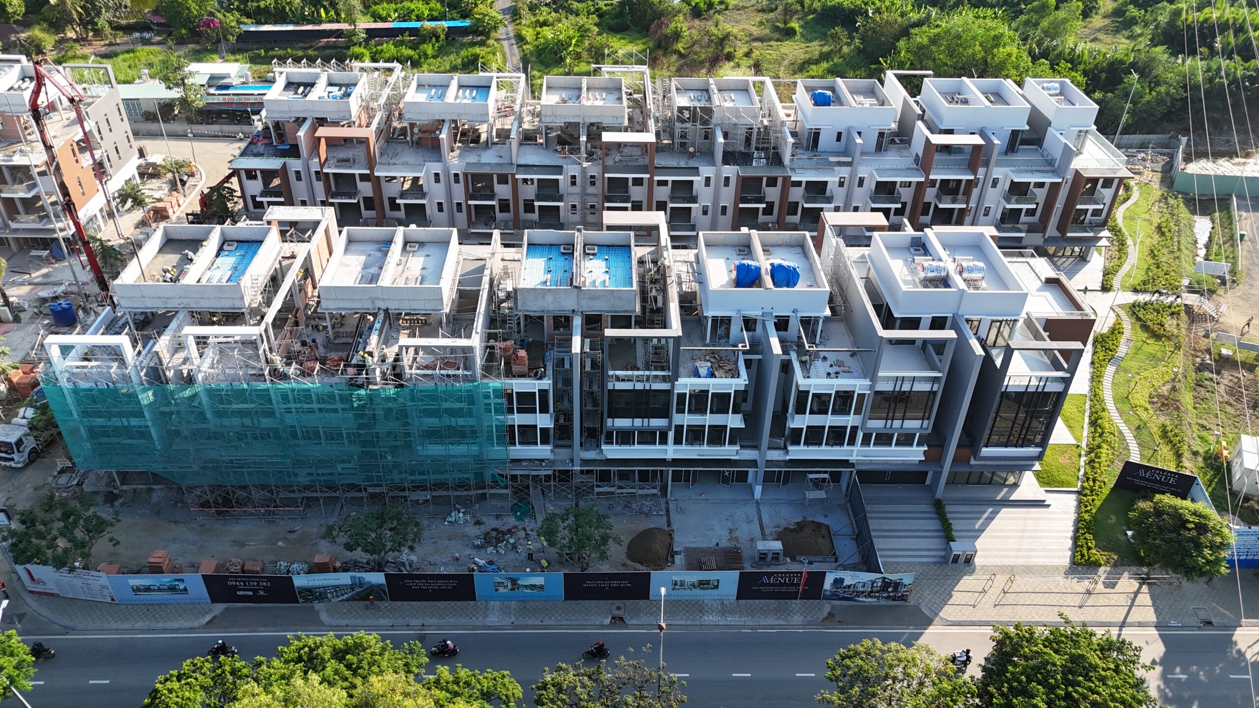 Slider Units C.01 to C.10 from Nguyen Huu Tho street view.